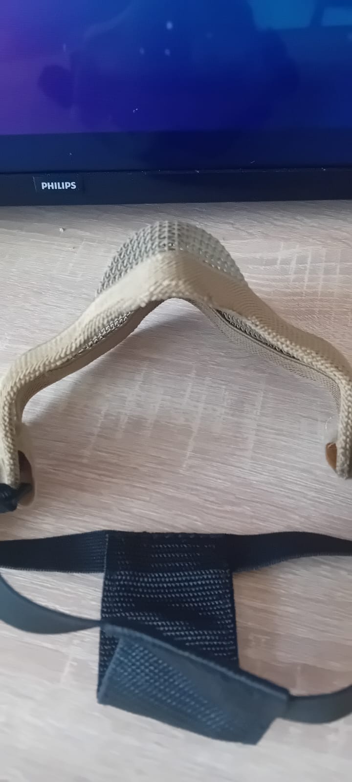 A real photo of Steel Protective Half Face Mask V.1 Coyote by Mexi (1)