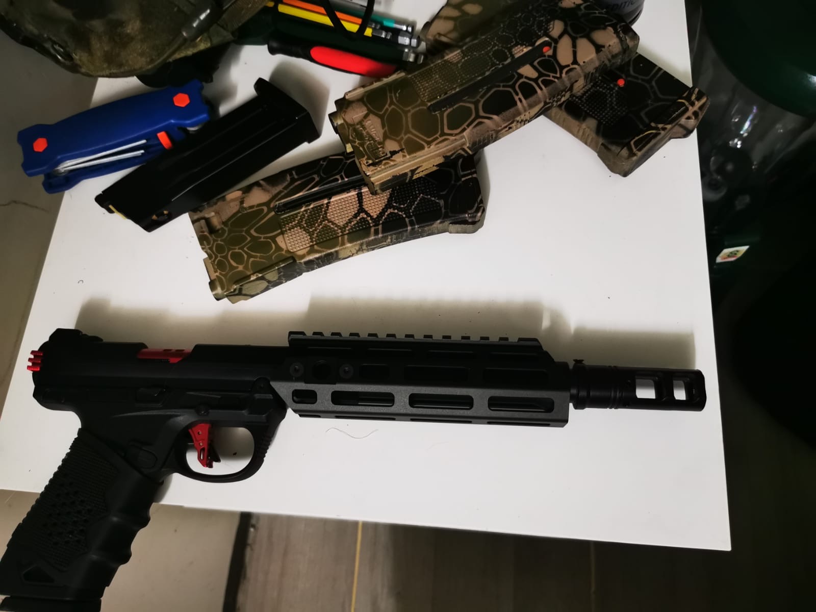 A real photo of Handguard AAP01 SMG Action Army by Frosty (2)