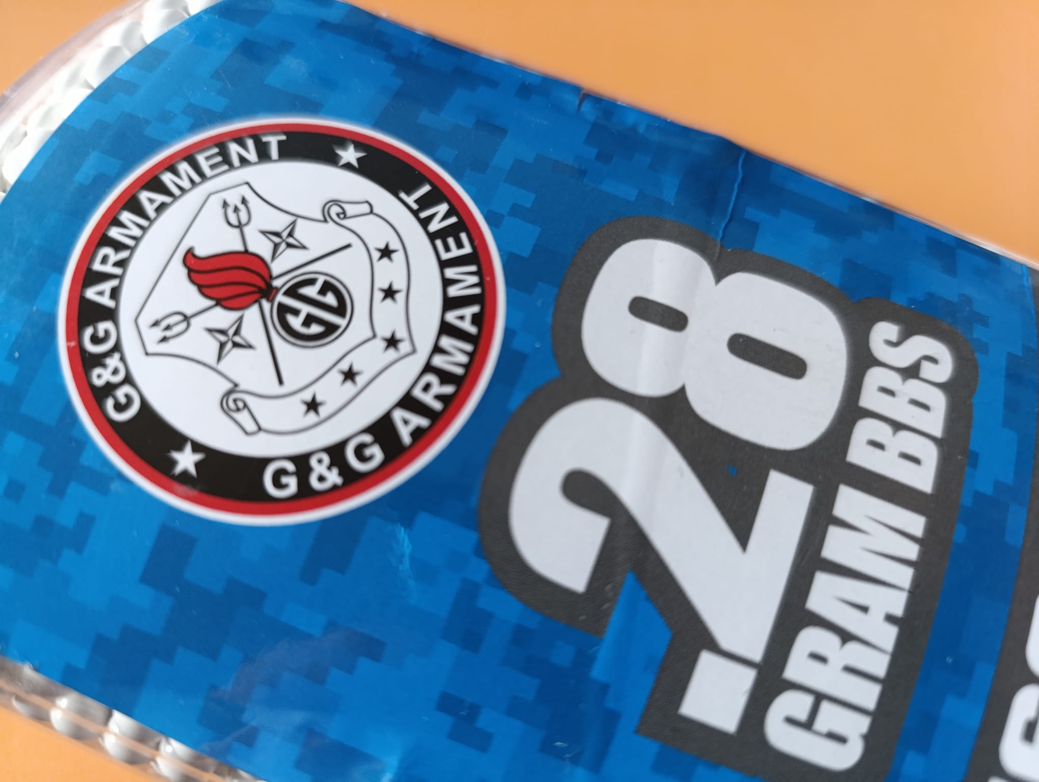 A real photo of BBS Bottle G&G Armament 0.28g 5600 pcs by RYAN (3)