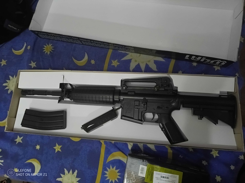 A real photo of Warrior W4A1 spring assault rifle by Moldovan (1)