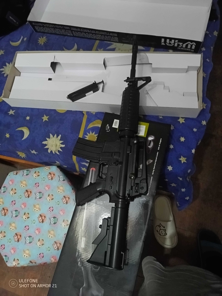 A real photo of Warrior W4A1 spring assault rifle by Moldovan (4)