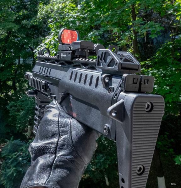 A real photo of STTi-WE SMG8 GBB Gas Submachine gun by Soldat (5)