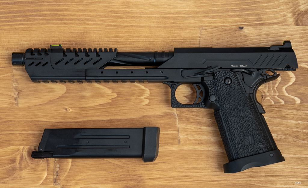 A real photo of Replica pistol Hi-Capa Titan 7 gas GBB Vorsk by Soldat (3)