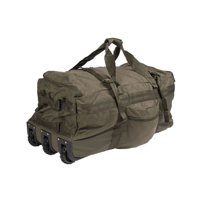 Transport bag Combat with wheels Mil-Tec Olive