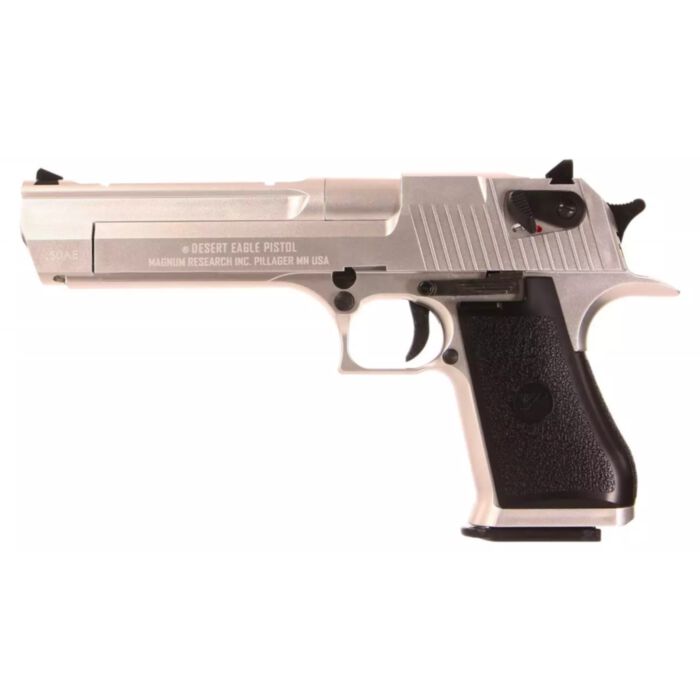 Desert Eagle .50AE Gas GBB pistol Cybergun Silver with case