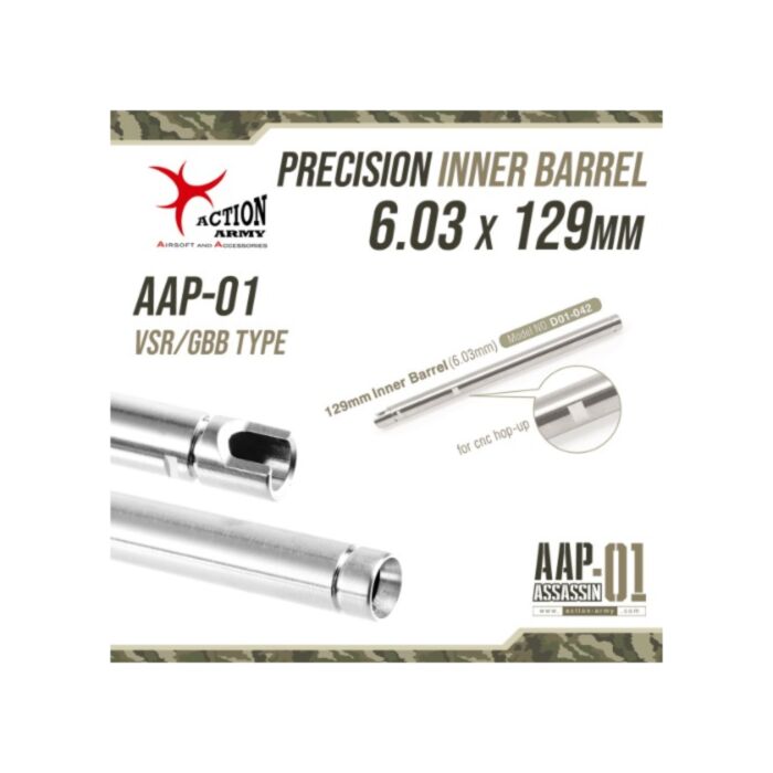 Precision Barrel 6.03 129mm AAP01 Action Army