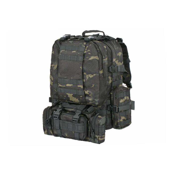 Rucsac asalt 3 zile 36L 8FIELDS Multicam Negru