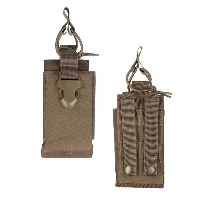 Pouch for radio station Molle Mil-Tec Coyote