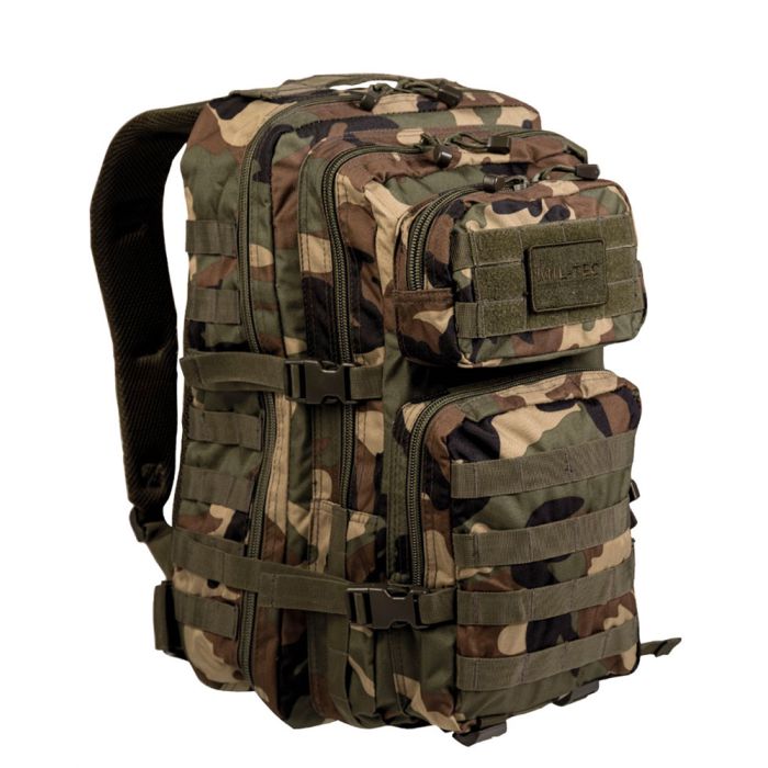 Backpack Assault Large 36L Mil-Tec Woodland