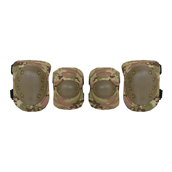 Knee Elbow Protective Pads Set 8Fields Multicam