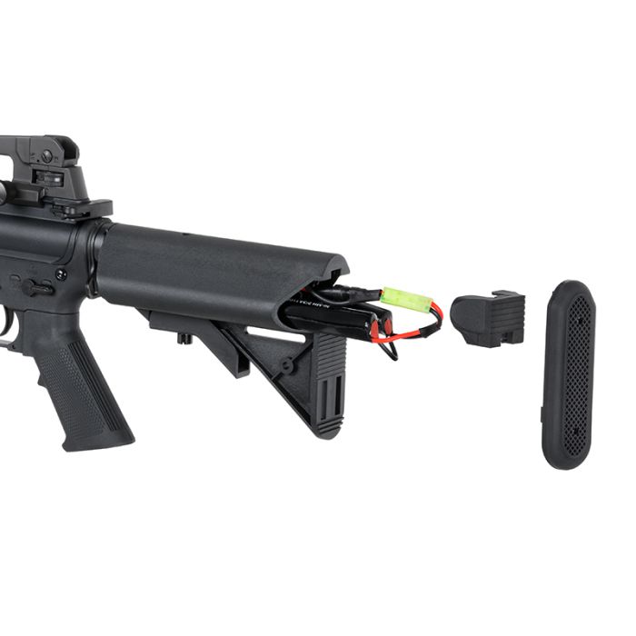 CM.607 US Army M4 RIS carbine nylon replica - Black [CYMA