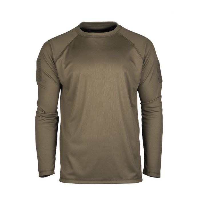 T-shirt long sleeve Quick Dry Olive Miltec L
