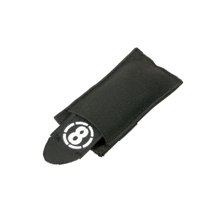 Airsoft Dead Red Rag Pouch 8Fields Black