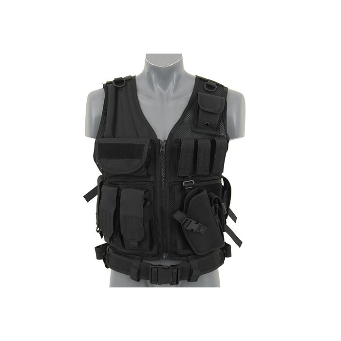 Tactical Vest V2 8Fields Black