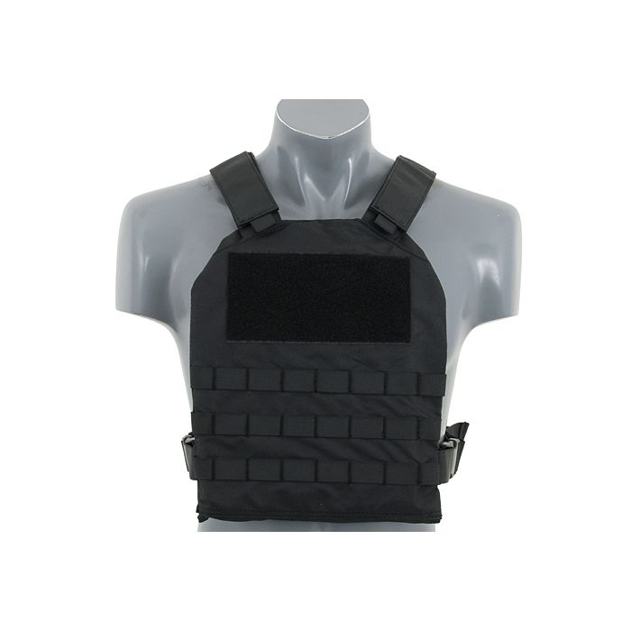 Tactical Vest Plate Carrier with Inserts 8Fields Black