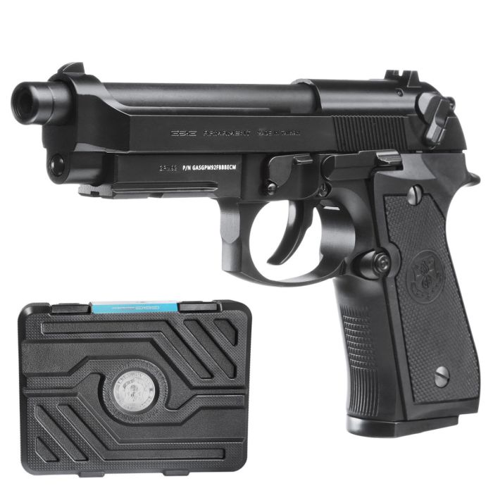 GPM92 MS GBB gas pistol G&G Black