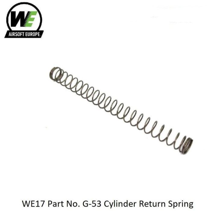 Part No. G-53 WE17 Cylinder Return Spring WE