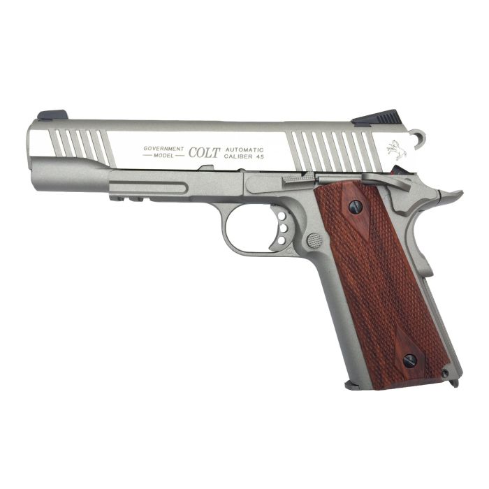 Colt 1911 Stainless CO2 GBB pistol Cybergun