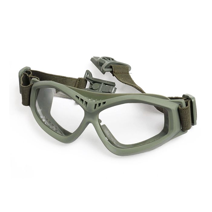 Helmet Tactical Goggles PJ Olive