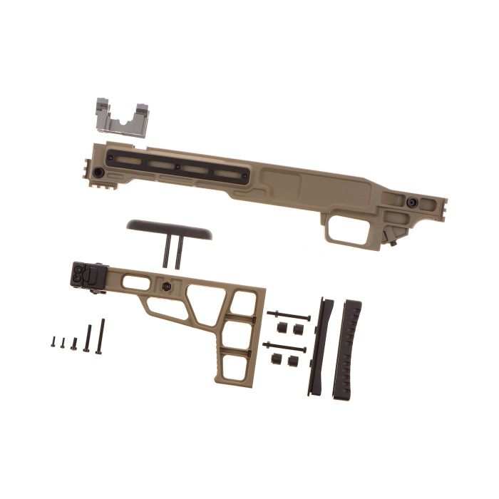 Tactical Folding Chassis for MLC-S2 VSR-10 Maple Leaf Dark Earth