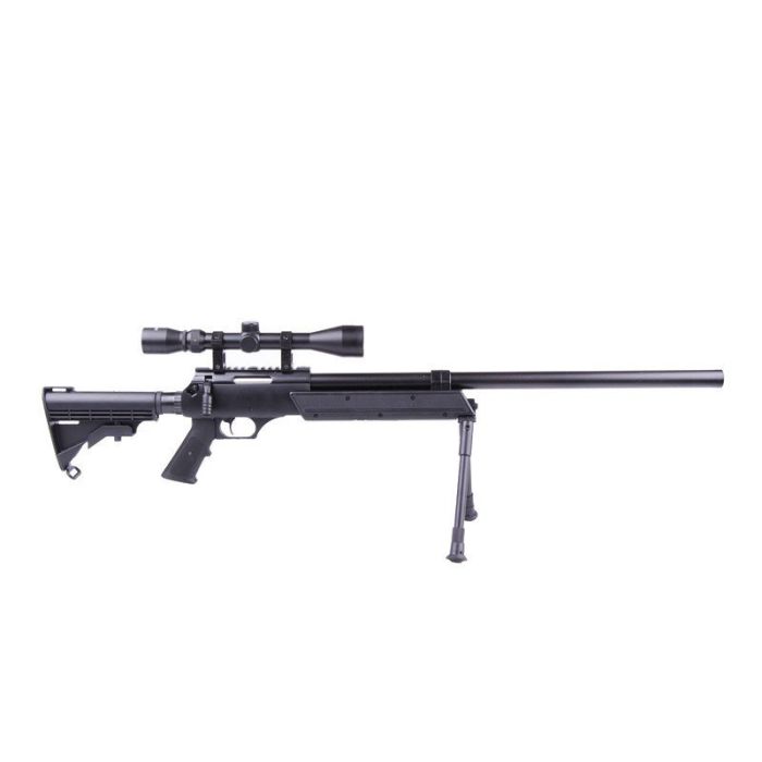 Sniper rifle MB06B with scope and bipod