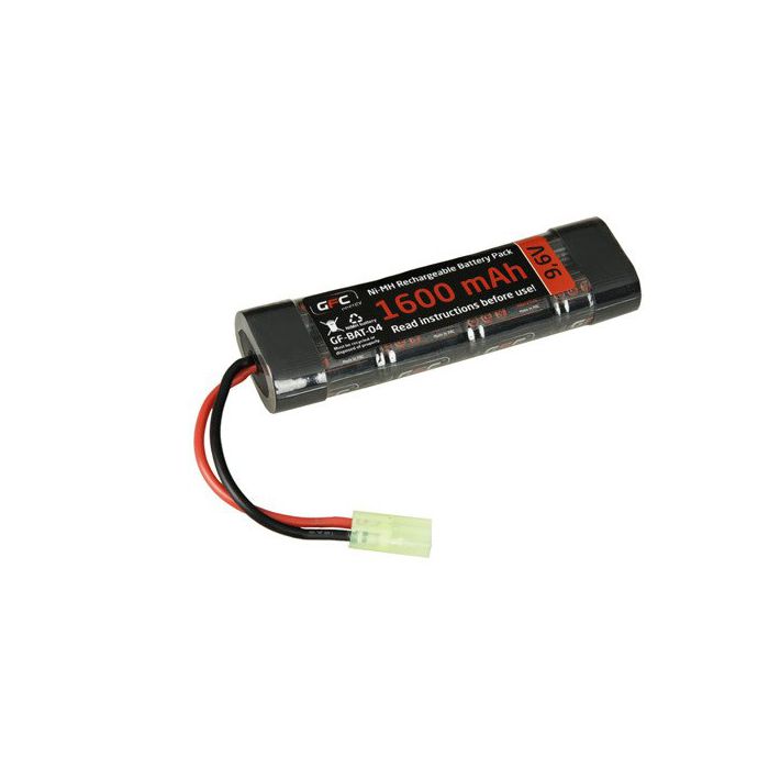 Battery NiMH 9.6V 1600mAh GFC