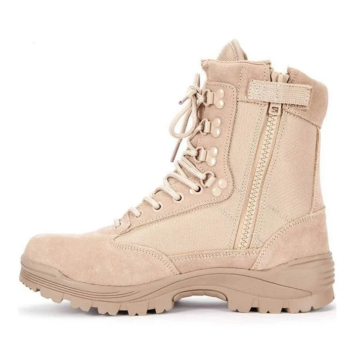 Boots Mil-Tec Tactical with YKK Zipper Kaki 43