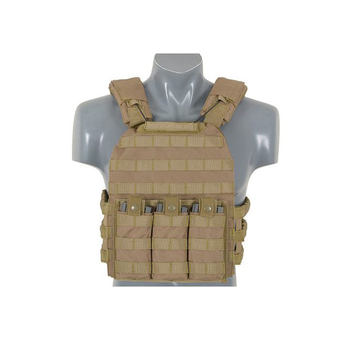 Tactical Vest Defense Plate Carrier 8Fields TAN
