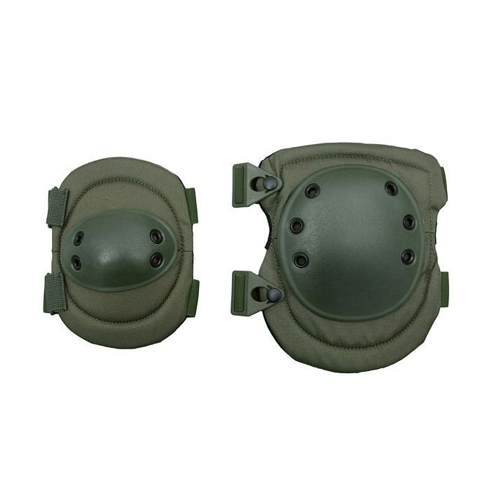 Knee and Elbow Pads Protection Set 8Fields Olive