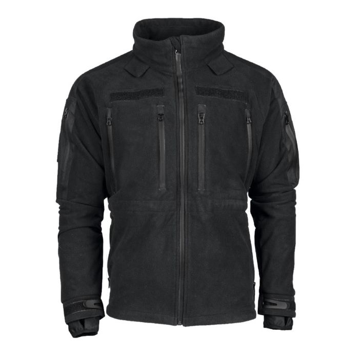 Jacket Cold Weather Fleece Mil-Tec Black S