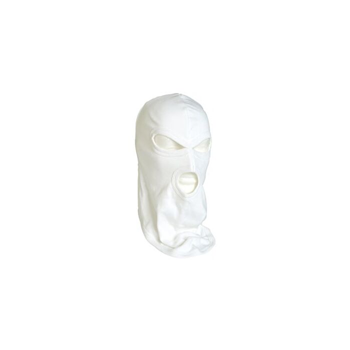 3D fehér Balaclava maszk