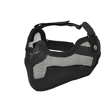 Masca protectie din metal Negru ACM