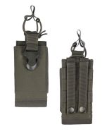 Pouch for radio station Molle Mil-Tec Olive