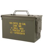 Metal Box M2A1 US AMMO CAL. 50 Miltec
