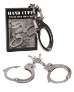 Handcuffs nickel-plated Mil-Tec