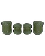 Knee Elbow Protective Pads Set 8Fields Olive