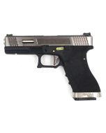 WE17 Custom Silver GBB Gas pistol WE