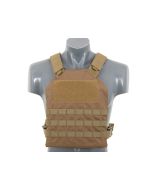 Tactical Vest Plate Carrier with Inserts 8Fields TAN