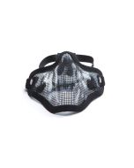 Metal mesh mask Skull ASG Black
