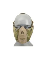 Half Face Skull Mask Ear Protection CS Multicam