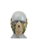 Half Face Skull Mask CS Multicam