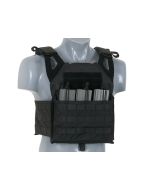 Tactical Vest Jump Plate Carrier Cummerbund 8Fields Black