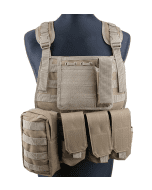 Tactical Vest MBSS Plate Carrier Coyote