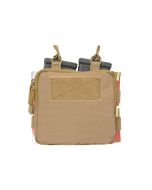 Double Rifle Mag/Mid GP Pouch 8Fields Coyote