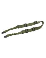 Tactical sling 2 points Bungee Olive 8Fields
