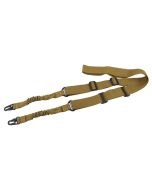 Tactical sling 2 points Bungee Coyote 8Fields