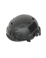 FAST Base Jump Helmet with quick adjustment Black