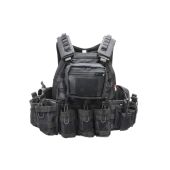 Tactical Vest Plate Carrier Swiss Arms Black