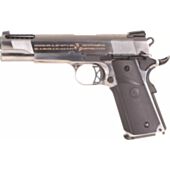 Colt 1911 Ported Gas GBB pistol Cybergun Silver