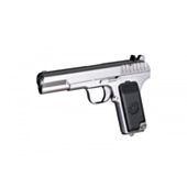 TT33 gas pistol GBB WE Silver